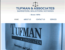 Tablet Screenshot of litigationcanada.com